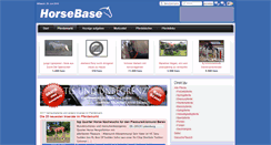 Desktop Screenshot of horsebase.de